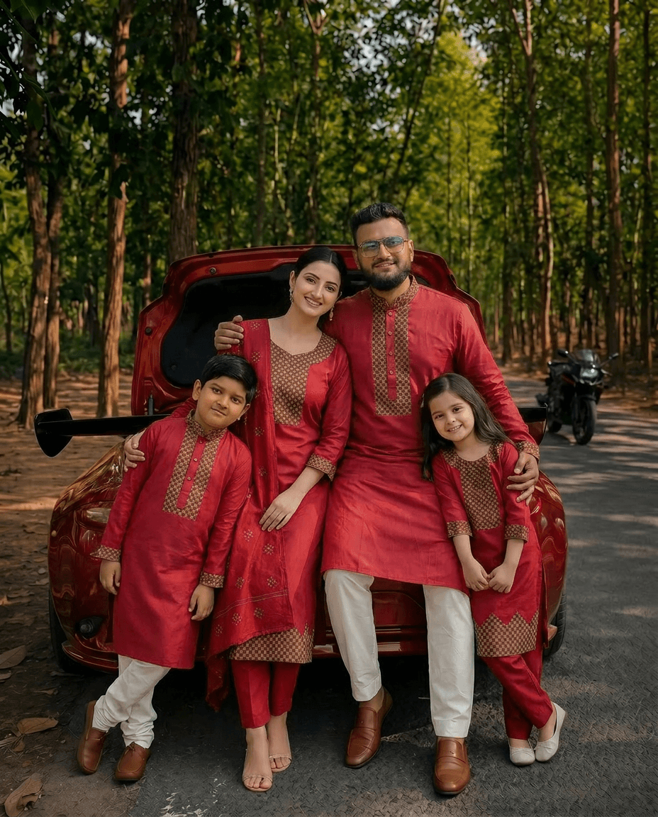 মেরুন কালার Product Code: 120