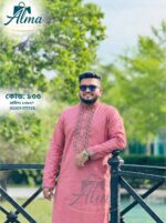 মিষ্টি কালার পাঞ্জাবী - 133 - Image 3