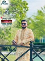 অরেঞ্জ কালার পাঞ্জাবী  720 - Image 3