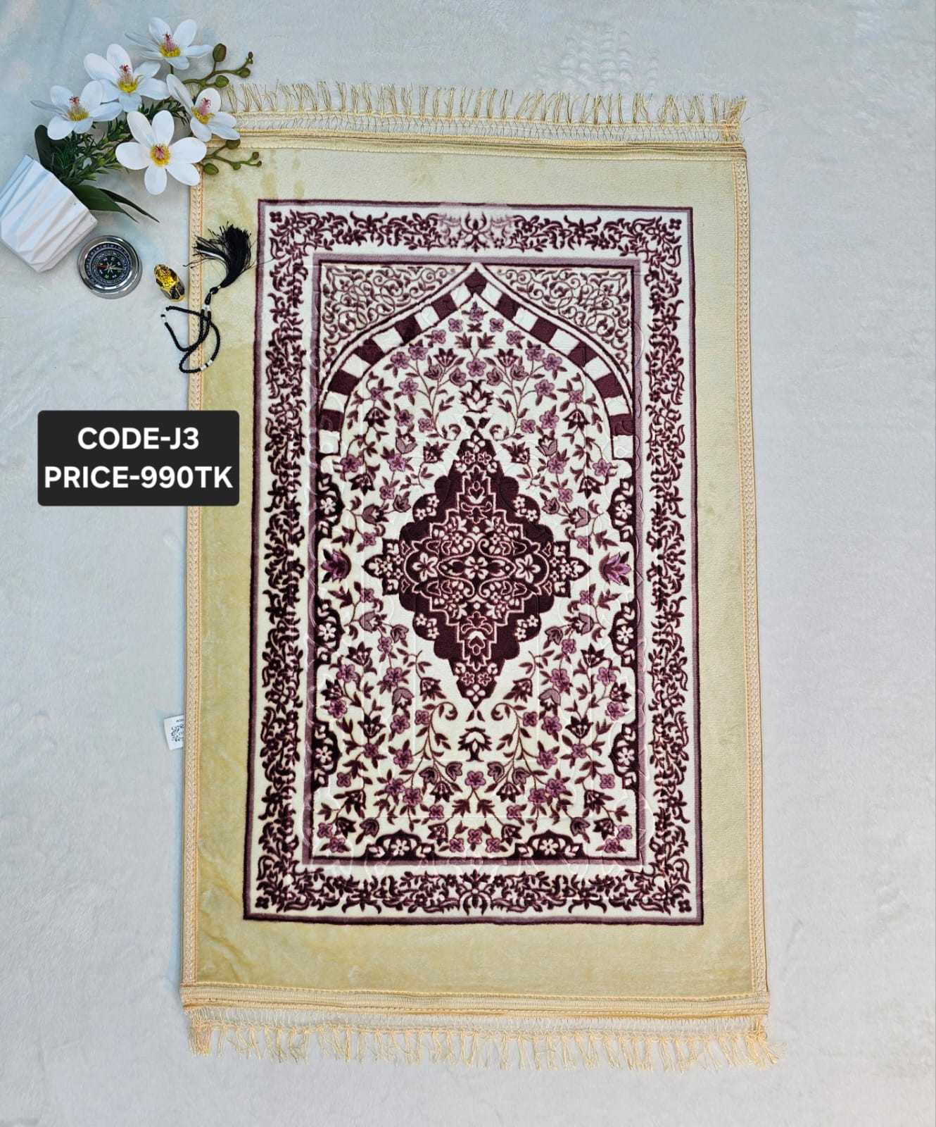 product_1766326042_3435 প্রিমিয়াম জায়নামাজ - J3 - Image 1