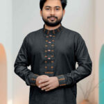 কালো কালার পাঞ্জাবী - 13